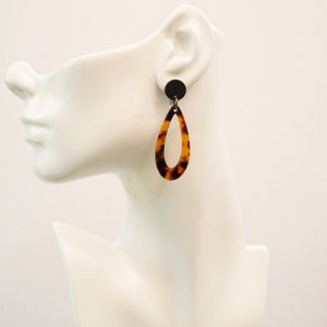 Tortoise Earrings